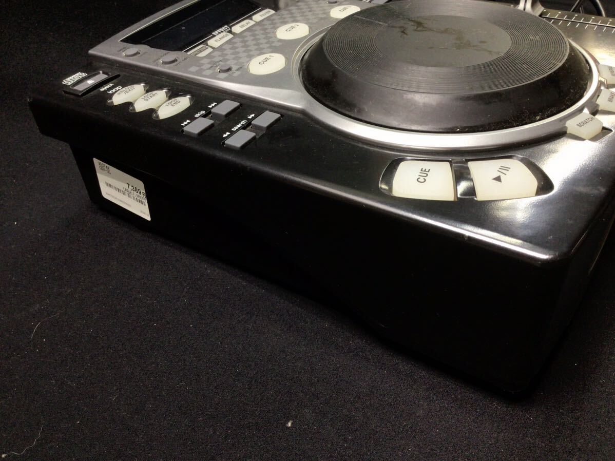 S8114【ベスタクス】Vestax CDX-05 CDJ DJ機器 2011年製 アダプター付き 動作品の画像5