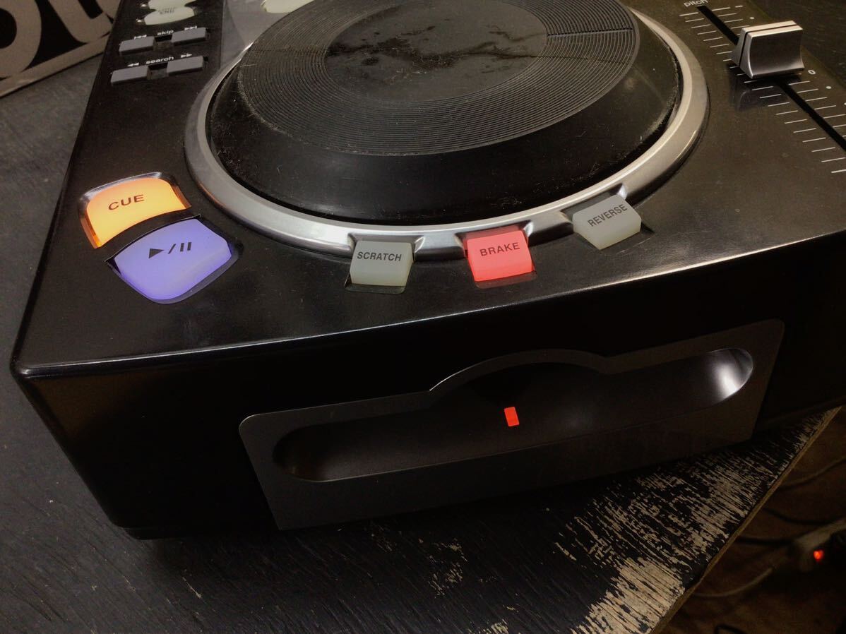 S8114【ベスタクス】Vestax CDX-05 CDJ DJ機器 2011年製 アダプター付き 動作品の画像10