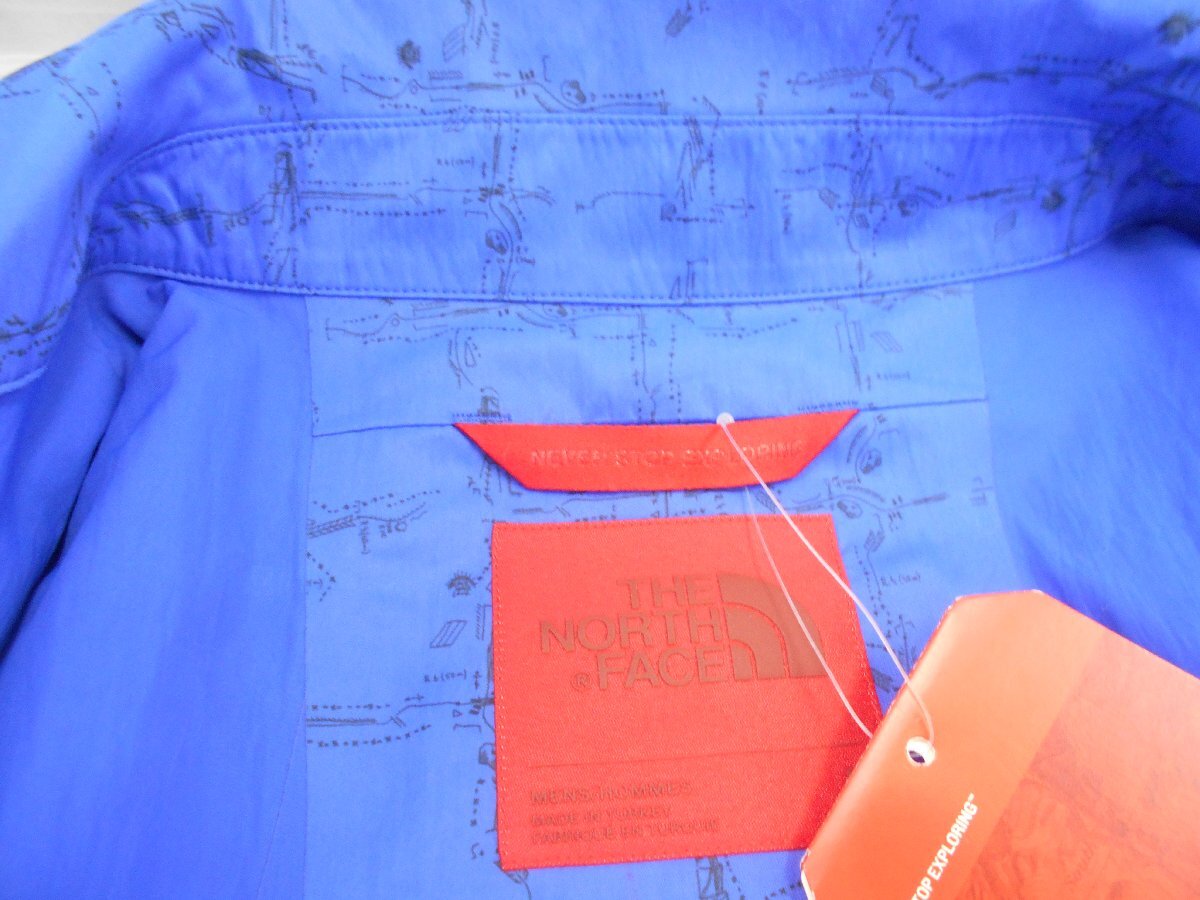【THE NORTHFACE】ザ　ノースフェィス　メンズ　ナイロン　ライトシャツジャケット　ブルー　Sサイズ　SY02-VD0_画像7