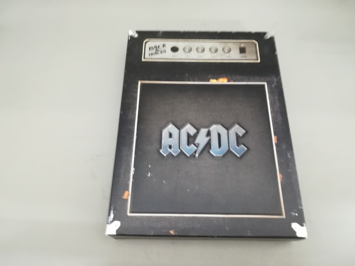 【CD】　AC/DC　BACK TRACKS　バックトラックス　BOXセット　CD2枚　DVD1枚　ブックレット2冊_画像1