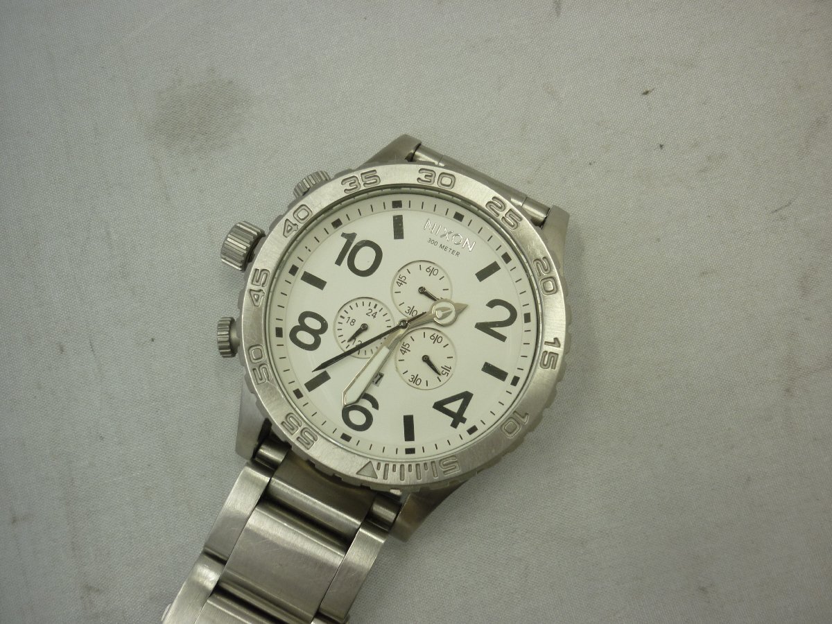 [NIXON] Nixon хронограф Date левый рука модель THE51-30CHRONO кварц мужские наручные часы SY02-E1A