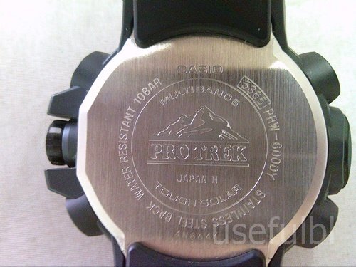 【腕時計】　CASIO　PROTREK　カシオ　プロトレック　トリプルセンサー　デジアナ3針　ソーラー式　PRW6000Y-JF　SY03-Z50★_画像8
