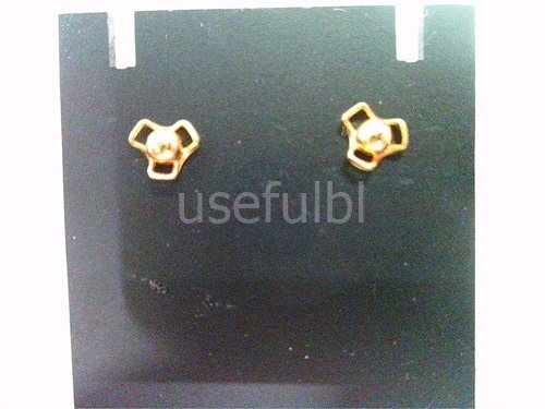 グランドセイコー セール 【ピアス】 K18相当(刻印なし) 18金相当 約1.4×0.6cm 約0.4g 金性検査品 SY02-T43★★ その他