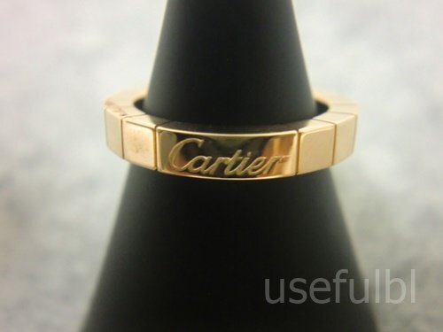 【Cartier】　カルティエ　リング　指輪　K18PG　18金　ピンクゴールド　ラニエール　約6号　約5.4ｇ　SY03-W12★★_画像4