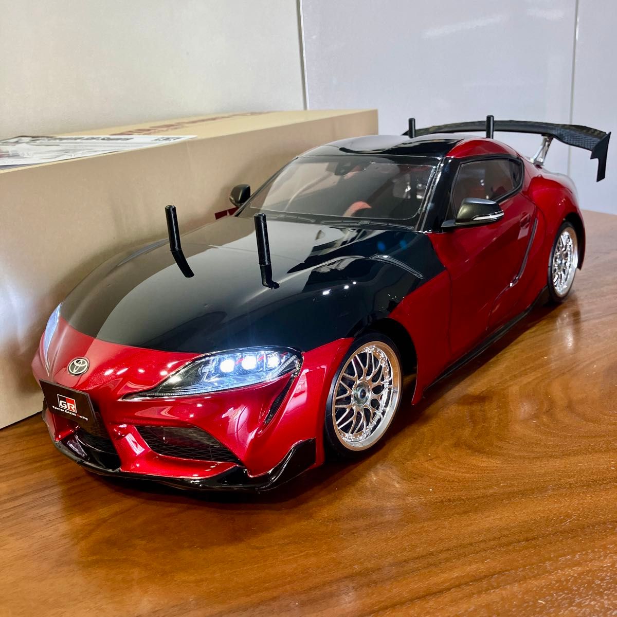 電飾付き SP 1622 1/10RC トヨタ GR スープラ スペアボディ 電飾付き SP 1622 1/10RC トヨタ GR スープラ スペアボディ