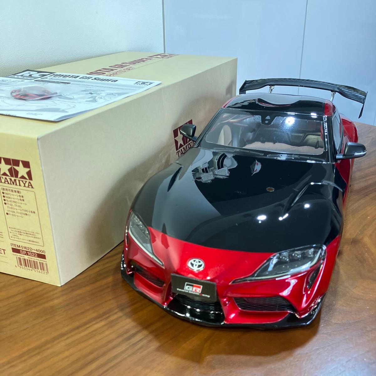 電飾付き SP 1622 1/10RC トヨタ GR スープラ スペアボディ 電飾付き SP 1622 1/10RC トヨタ GR スープラ スペアボディ