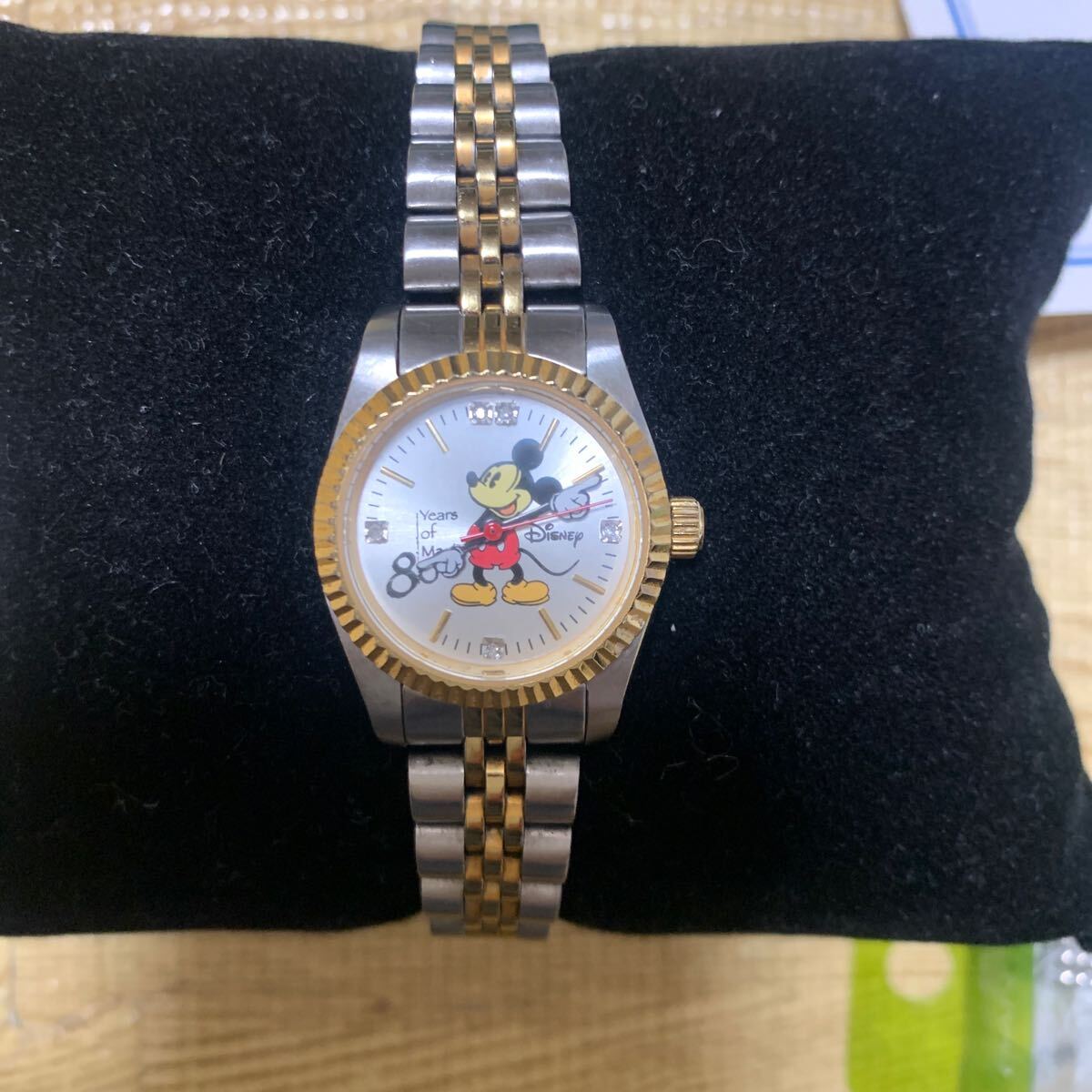 Disney Mickey Mouse сырой .80 годовщина наручные часы 2000 шт ограничение 