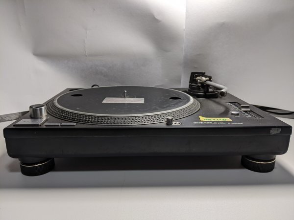 sl-1200mk3D technics テクニクス ブラック DJ 音出しOK 在庫処分セールの画像5