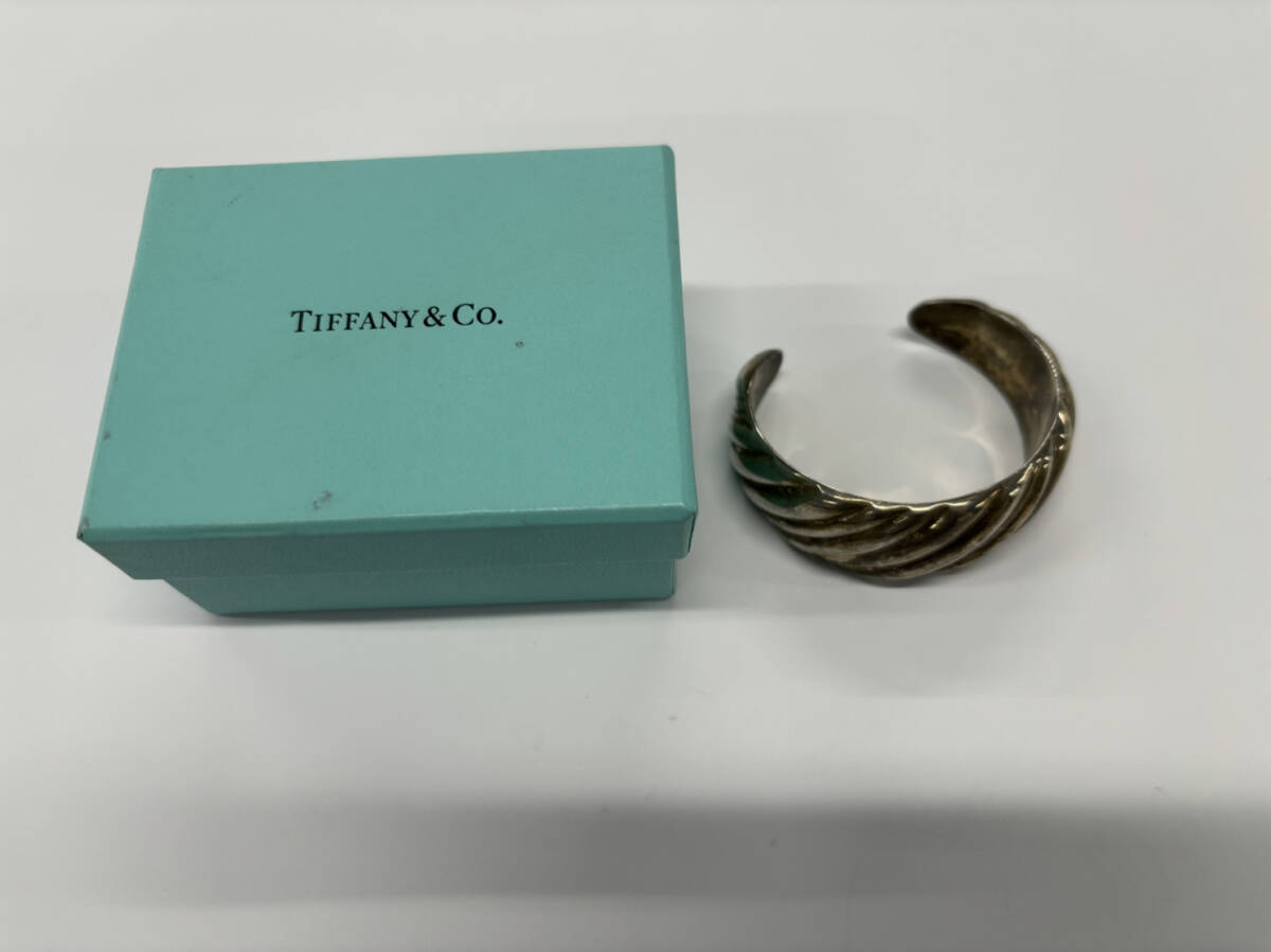 【中古】TIFFANY&Co. T&Co. ティファニー ブレスレット 925 シルバー_画像4