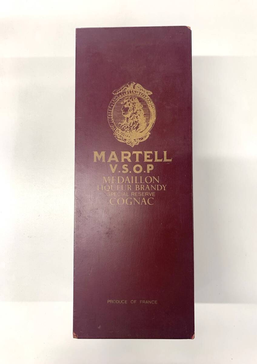 ○古酒 MARTELL Medaillon vsop 箱付の画像8
