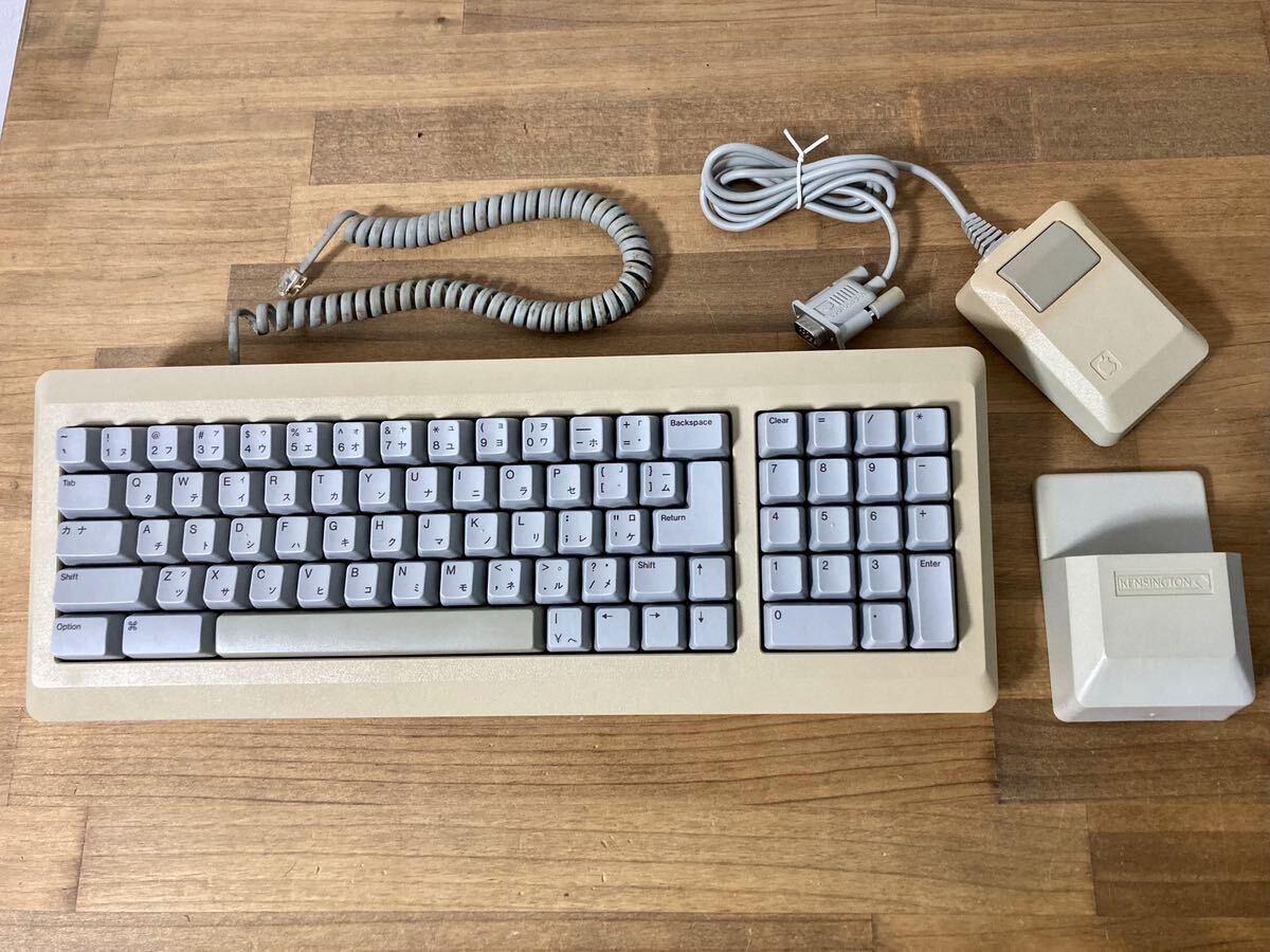 Apple Macintosh Plus 一貫個体 一式 キーボード マウス 起動ディスク オープンドライバ_画像7