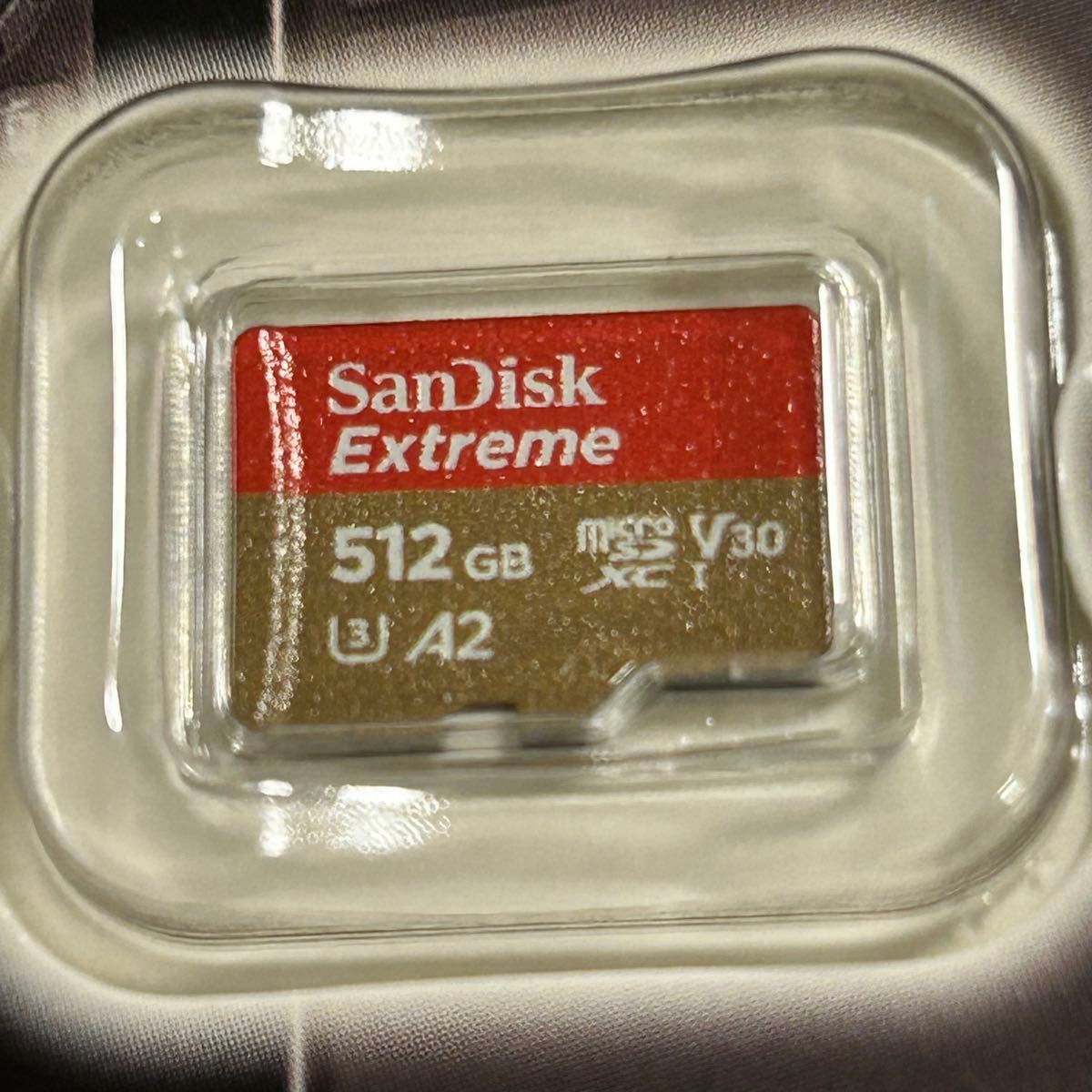 新品未開封 サンディスク マイクロSDXC Extreme SDSQXAV-512G-GN6MN