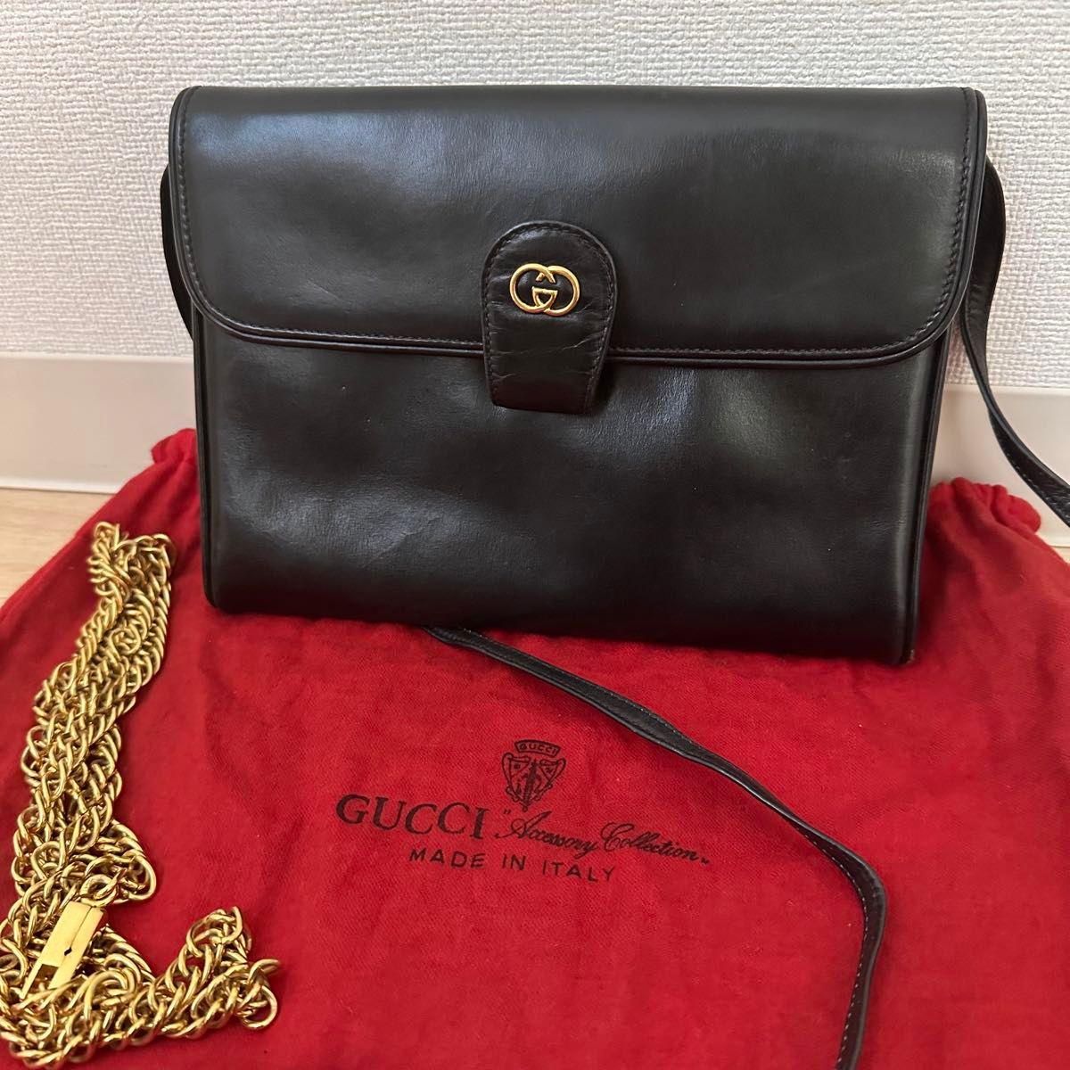 GUCCI グッチ　ショルダーバッグ　オールドグッチ　ヴィンテージ