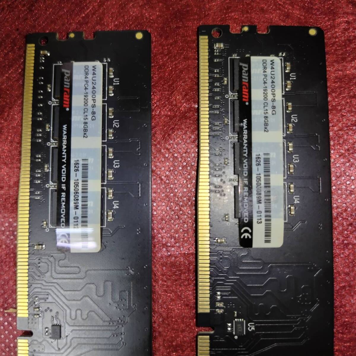  memory 32G (8G×4) DDR4 2400