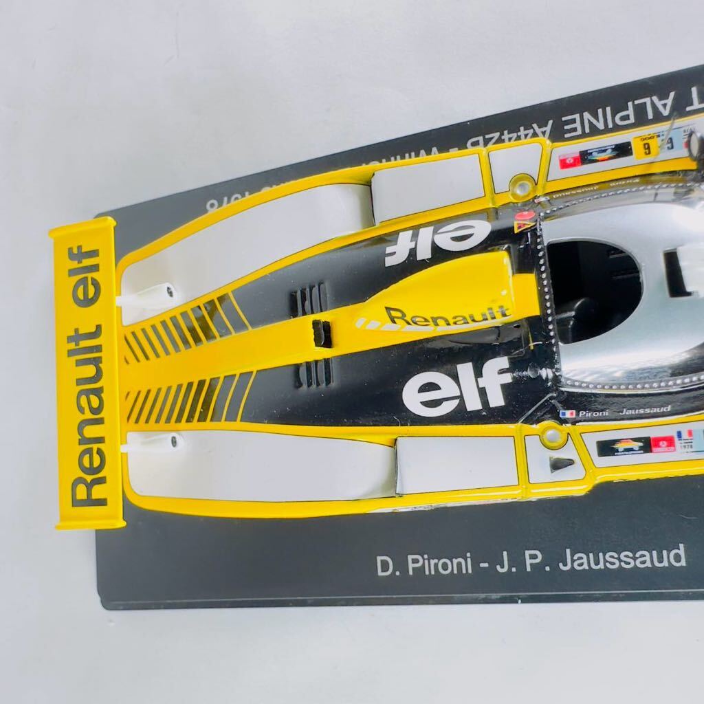 1/43 スパーク RENAULT ALPINE A442B - Winner Le Mans '1978 ルノー アルピーヌ ミニカーの画像6