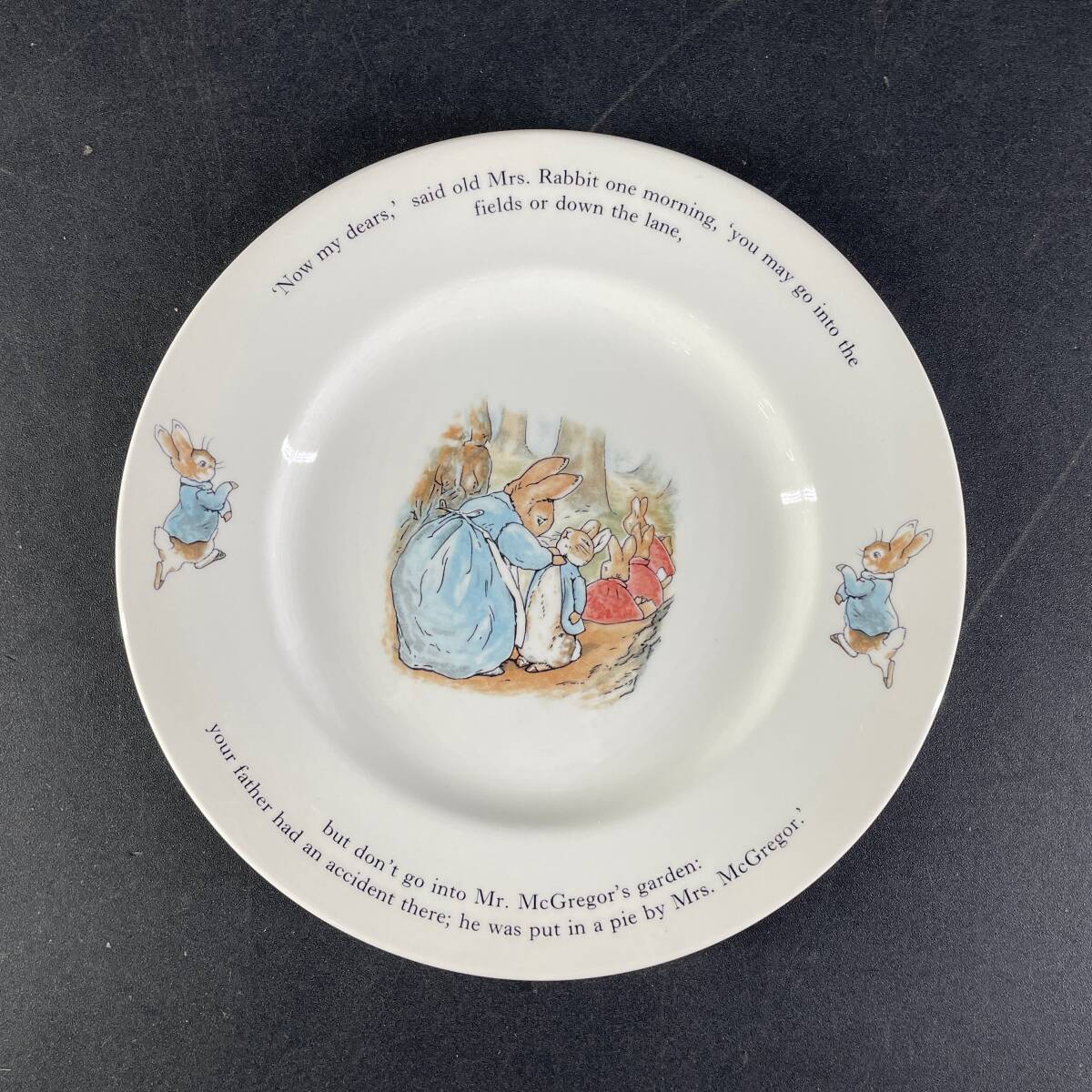 ブランド 洋食器 ウェッジウッド ピーターラビット PETER RABBIT WEDGWOOD /MADE IN ENGLAND/ おそらく未使用 長期保管品 /t75の画像7