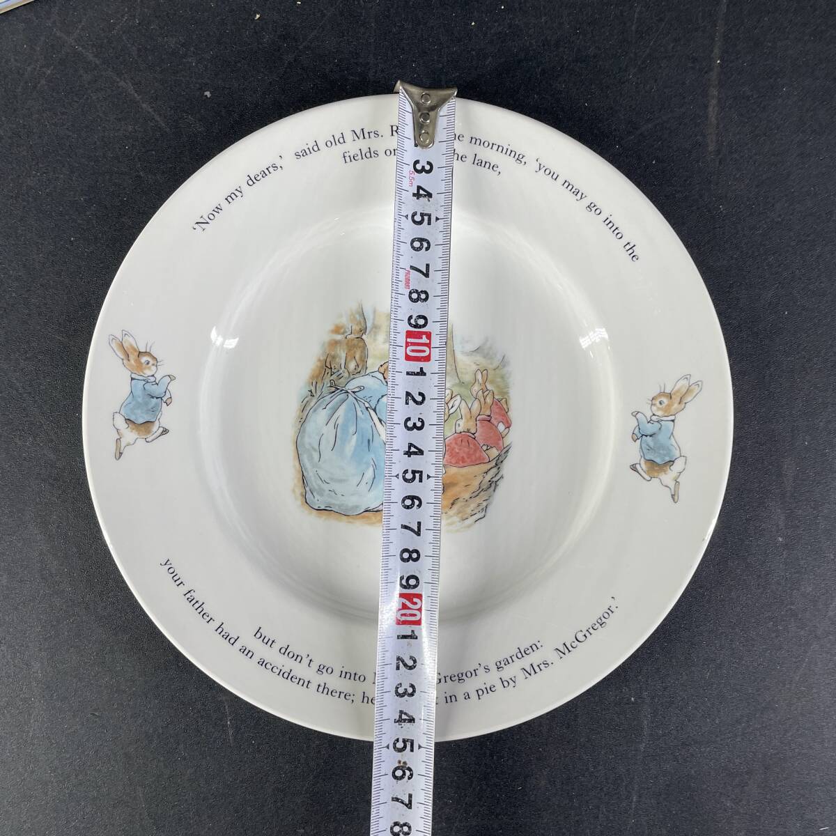 ブランド 洋食器 ウェッジウッド ピーターラビット PETER RABBIT WEDGWOOD /MADE IN ENGLAND/ おそらく未使用 長期保管品 /t88の画像8