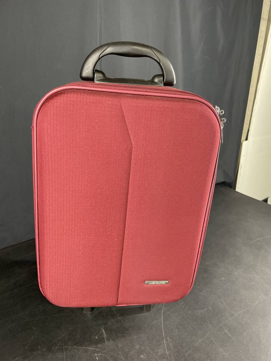 中古 ジェットエース JET ACE キャリーケース スーツケース 布製 鍵付き 旅行カバン 鞄 キャリーバッグ トラベル /s79の画像2