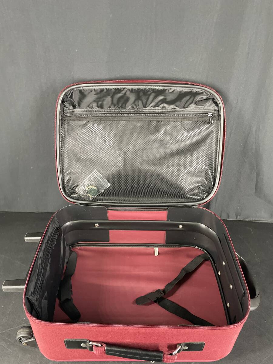 中古 ジェットエース JET ACE キャリーケース スーツケース 布製 鍵付き 旅行カバン 鞄 キャリーバッグ トラベル /s79の画像7