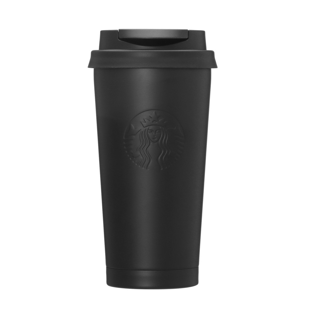 STARBUCKS スターバックス ステンレス TOGO ロゴ タンブラー マット ブラック 473ml 新品未使用品_画像1