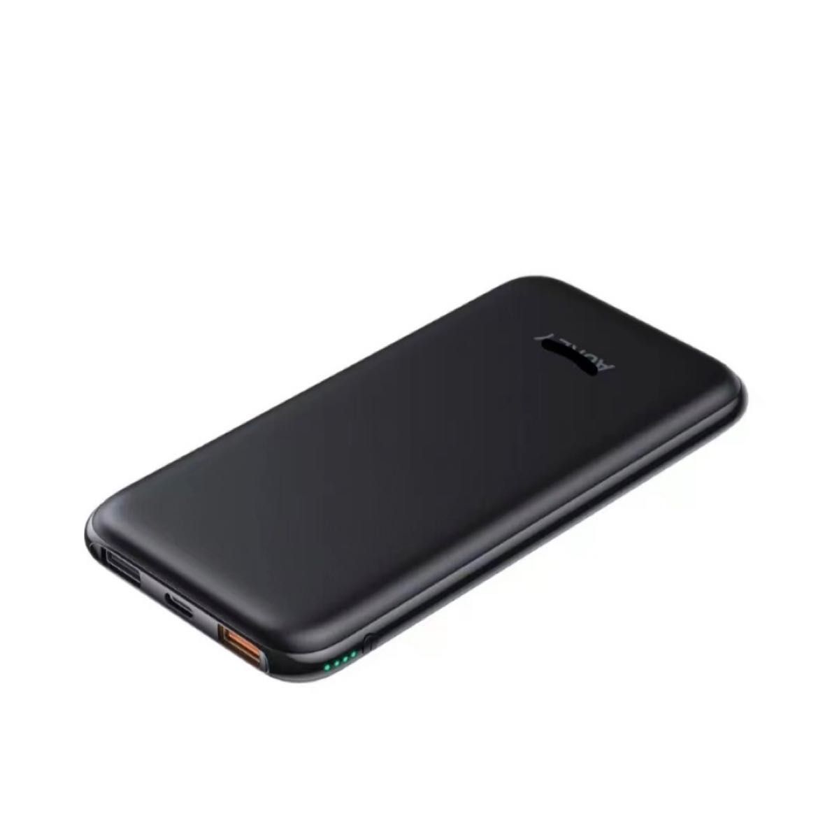 モバイルバッテリー 携帯充電器 ブラック 黒 iPhone スマホ Android iPad タブレット USBC アウトドア