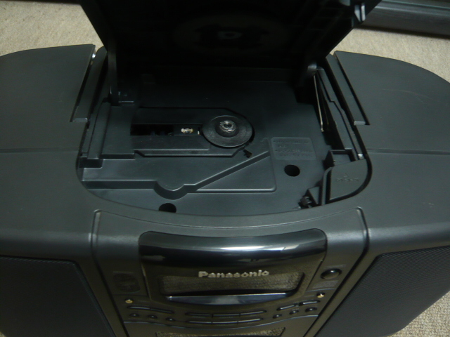 ゆうパック着払い 現状品 カセットのみＮＧ Panasonic パナソニック CDラジカセ RX-DS303 ジャンク扱いの画像7