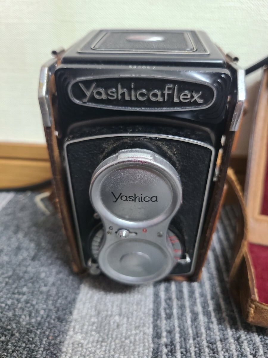 Yashicaflex ヤシカフレックス 二眼レフ 革ケースの画像2