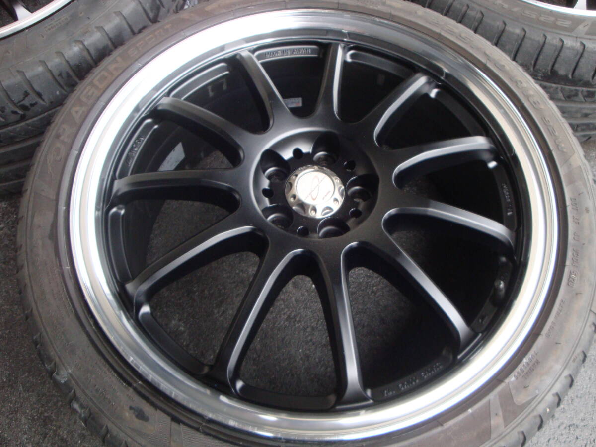 人気の!ワーク エモーション 11R 18インチアルミ+ピレリ DRAGON SPORT 225/40R18 4本セット!!_画像5