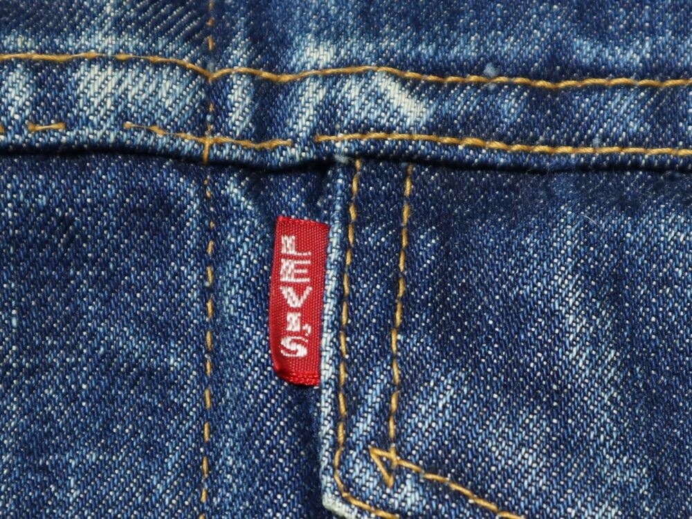 濃いめ! 70s USA製 LEVI'S bigE ビッグE 70505 4th ビンテージ リーバイス デニム ジャケット サイズ40 程度 Gジャン (検 557XX 3rd サードの画像4