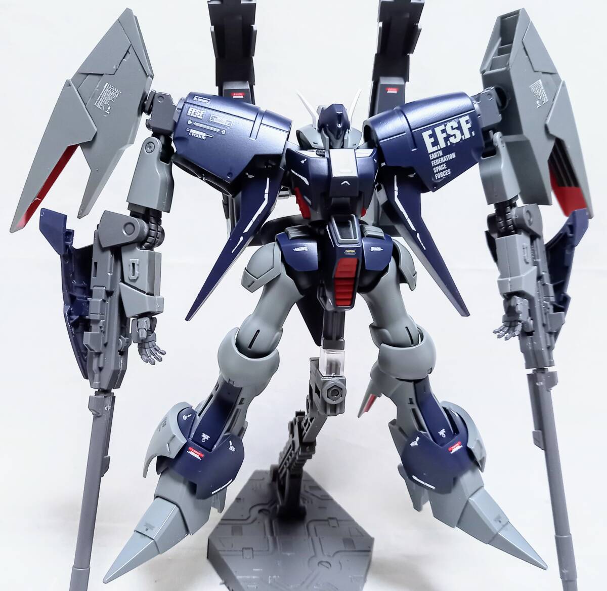 完成品■ＨＧ 1/144 バイアラン・カスタム２号機（バンデシネ版）【組立て済み】ジャンク 機動戦士ガンダムＵＣ ガンプラ バンダイ