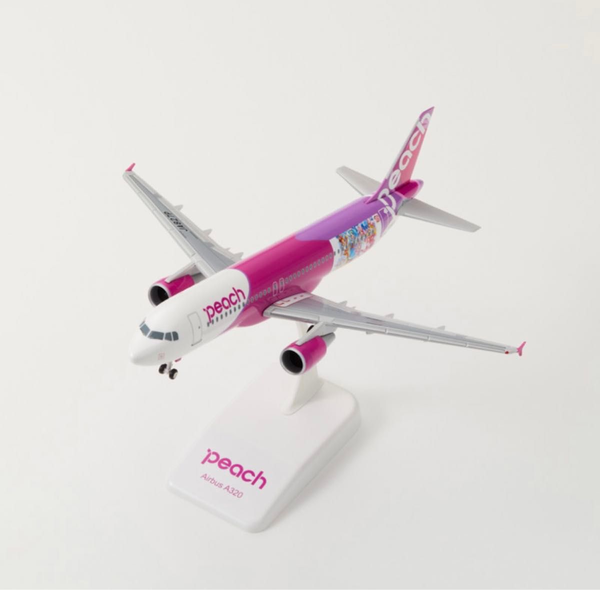 エアバスA320 ひろがるスカイ!プリキュア×Peach 1/150