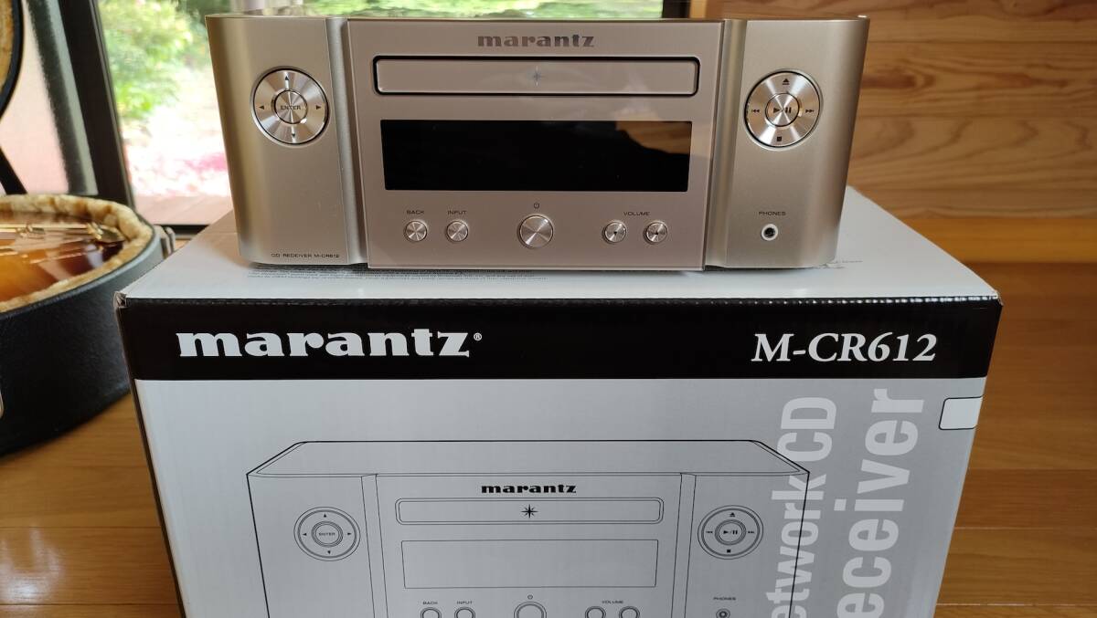  Marantz Marantz M-CR612 CD receiver M-CR612/FN beautiful used silver Gold 