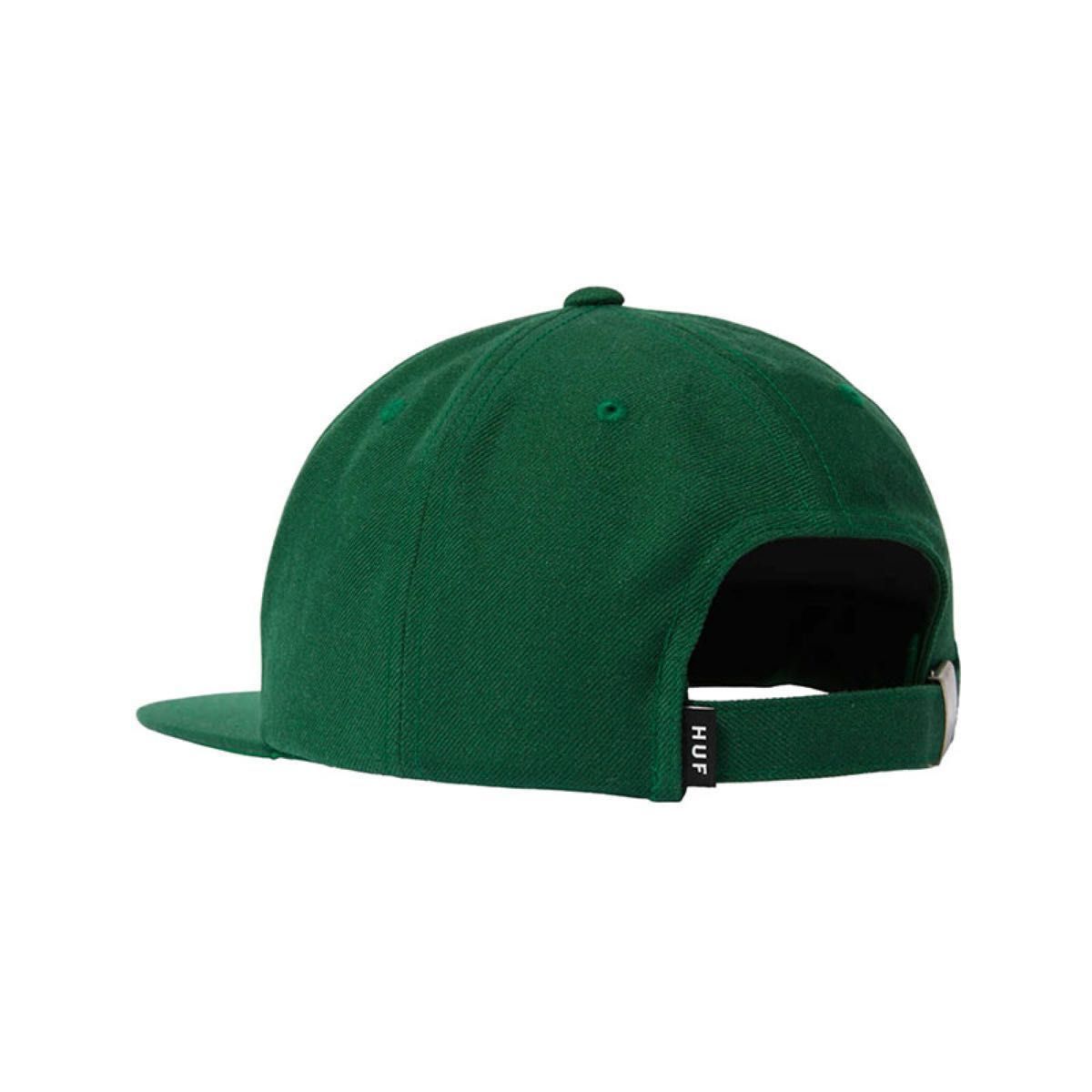 新品正規品　HUF MOAB H 6 PANEL HAT forest green ハフ キャップ帽子 スケートボード スケボー 