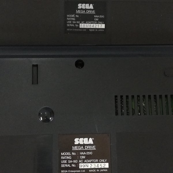 gL173b [動作未確認] MD セガ メガドライブ 本体のみ 計2点 / SEGA MEGA DRIVE | ゲーム Xの画像3