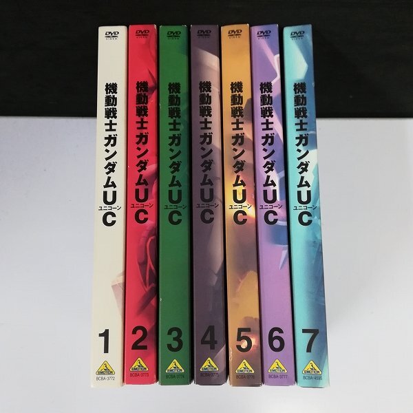 gA260a [動作未確認] DVD 機動戦士ガンダムUC 全7巻 / ガンダムユニコーン | Zの画像3