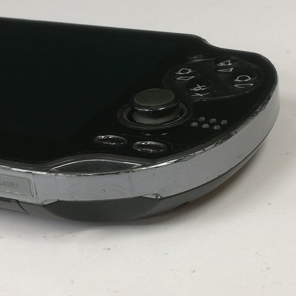 gV338a [動作未確認] SONY PSVITA クリスタルブラック 本体のみ PCH-1100 / PlayStationVita | ゲーム X_画像7