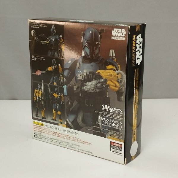 mN027a [人気] バンダイ S.H.Figuarts 重歩兵マンダロリアン / STAR WARS The Mandalorian | フィギュア Fの画像10