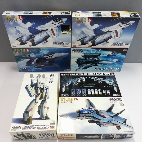 mL610c [未組立] ハセガワ マクロス 1/72 ストライクバトロイドバルキリー VF-1S ミンメイガード 他 | プラモデル U_画像1