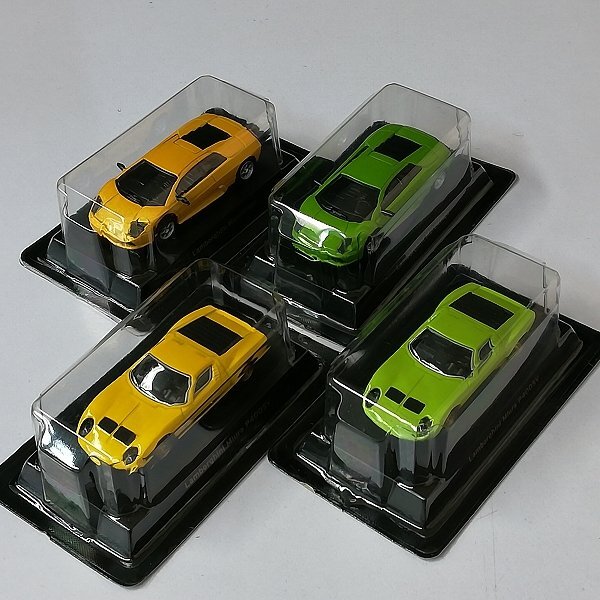 mT995a [ суммировать ] Kyosho 1/64 Lamborghini миникар коллекция 8 марка машины 10 вид Io taSVR голубой др. | T