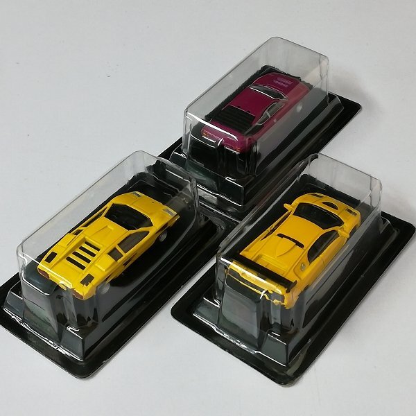 mT995a [ суммировать ] Kyosho 1/64 Lamborghini миникар коллекция 8 марка машины 10 вид Io taSVR голубой др. | T