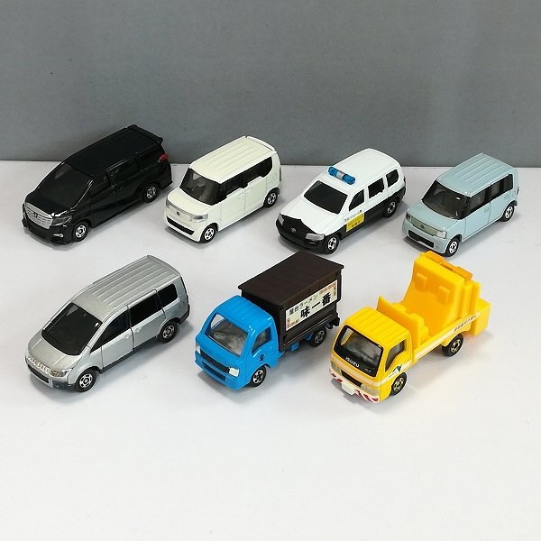 mL663a [欠品有] トミカ 新車シール NEXCO自走式標識車 三菱デリカD:5 トヨ アベンシスタHonda N BOX 他 | ミニカー Fの画像3