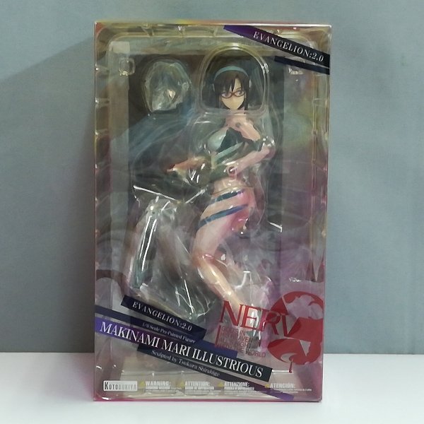 mL698b [ popular ] Kotobukiya 1/6 genuine . wave * Mali * illustration rear s plug suit ver. /. Van geli.n new theater version | beautiful young lady figure J