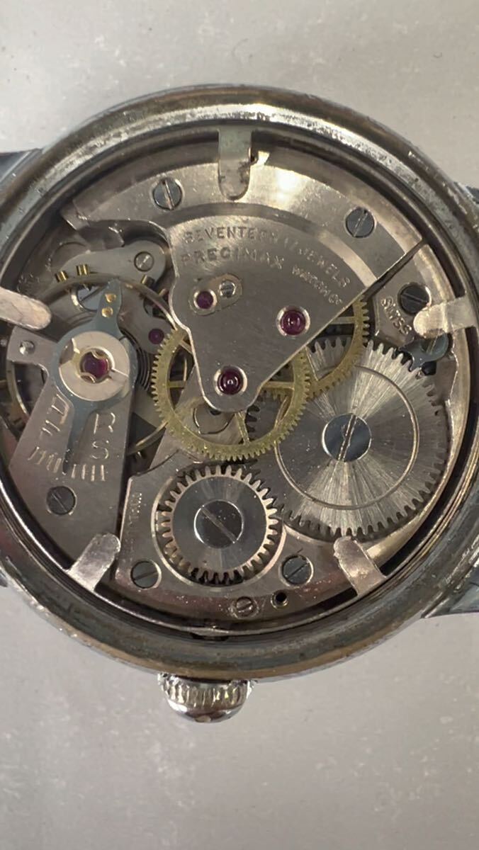 プレシマックス PRECIMAX アンティーク 手巻き腕時計 17石 ジャンク 機械式 の画像6