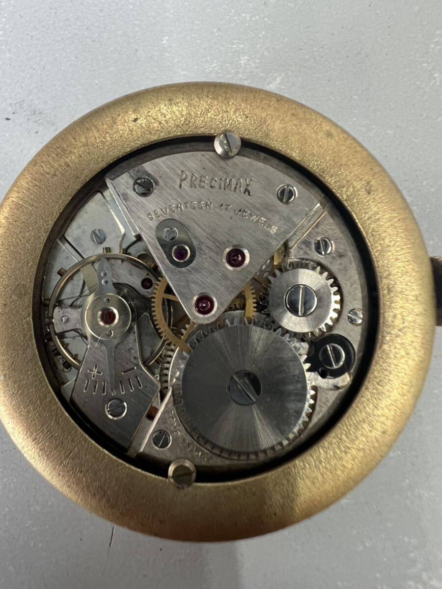 プレシマックス PRECIMAX アンティーク 手巻き腕時計 17石 ジャンク 機械式 の画像4