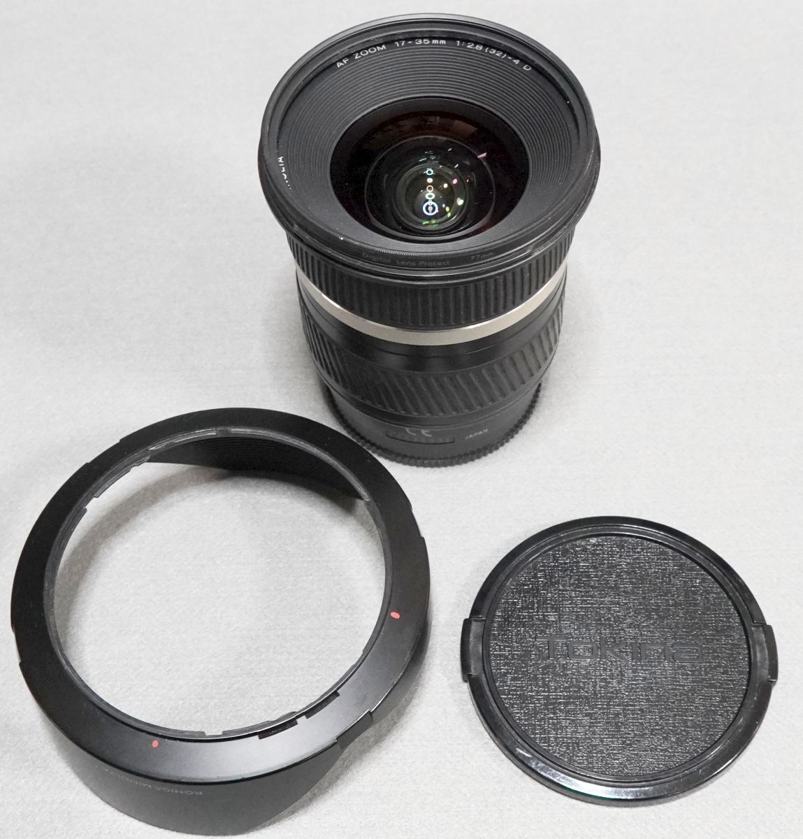 【Aマウント：超広角Zoom17-35mm・標準Zoom24-50mm・望遠AFzoom55-200mm】＋A⇒EマウントアダプタLA-EA3 動作品_画像3