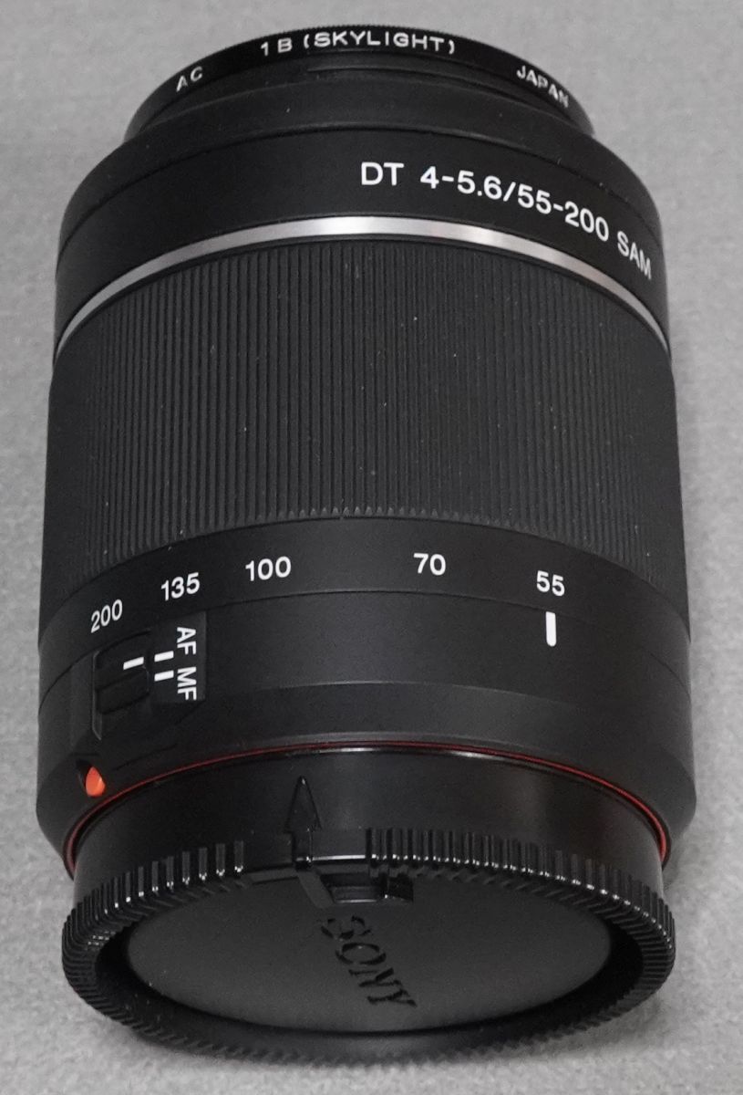 【Aマウント：超広角Zoom17-35mm・標準Zoom24-50mm・望遠AFzoom55-200mm】＋A⇒EマウントアダプタLA-EA3 動作品_画像6