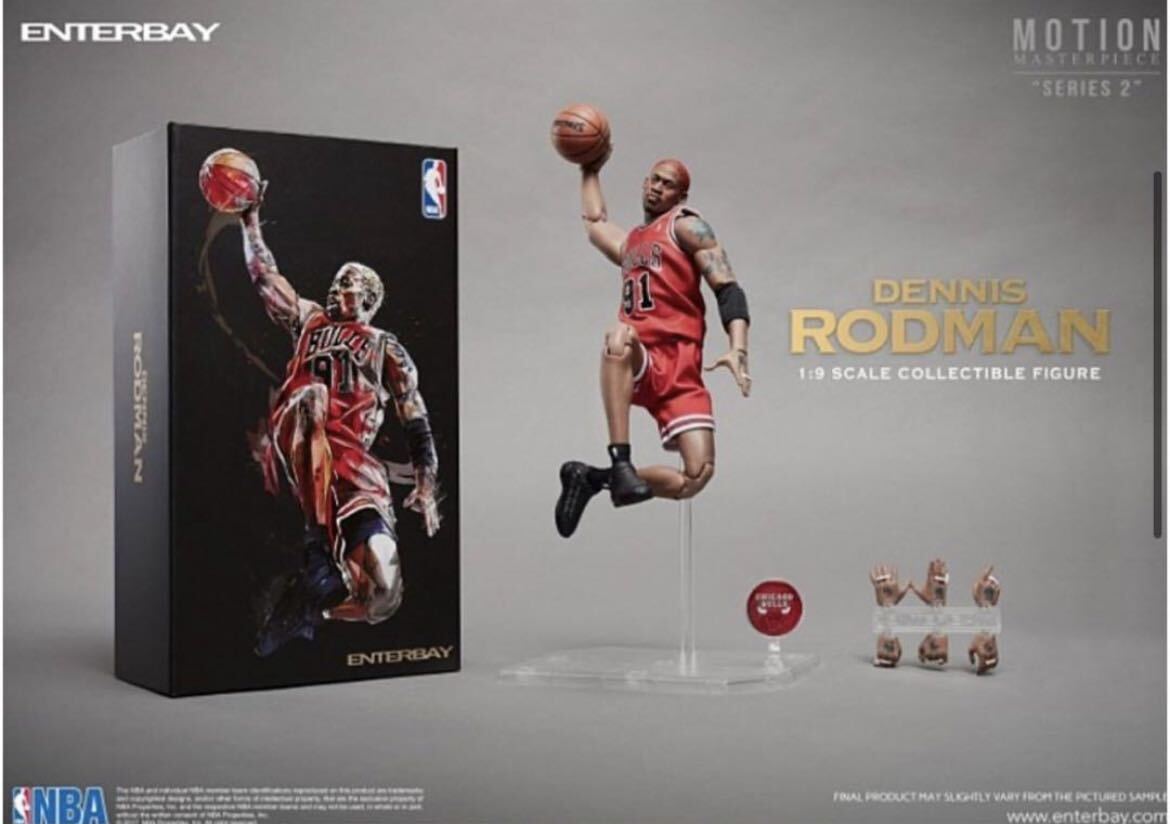  モーションマスターピース コレクティブル フィギュア/ NBAコレクション: デニス・ロッドマンの画像6