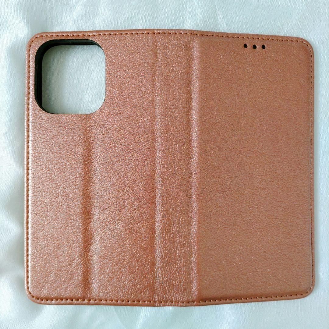 １点限り!スマホケース　iPhone14pro　ピンク　手帳型　光沢　アイフォン iPhone カード収納 携帯ケース