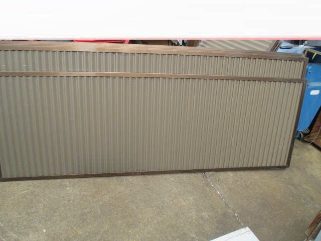 YKK steel sliding storm shutter 5SA-0922 approximately approximately W750xH2245xD30mm 1 sheets only 