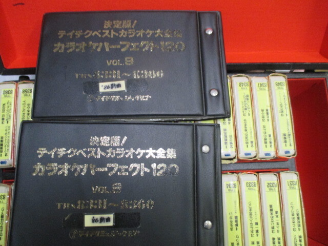 8トラ カラオケカセットテープ 30本　ケース付き　　（中1）_画像2